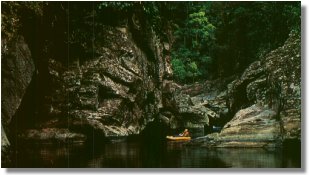 Kayaking at Cockscomb